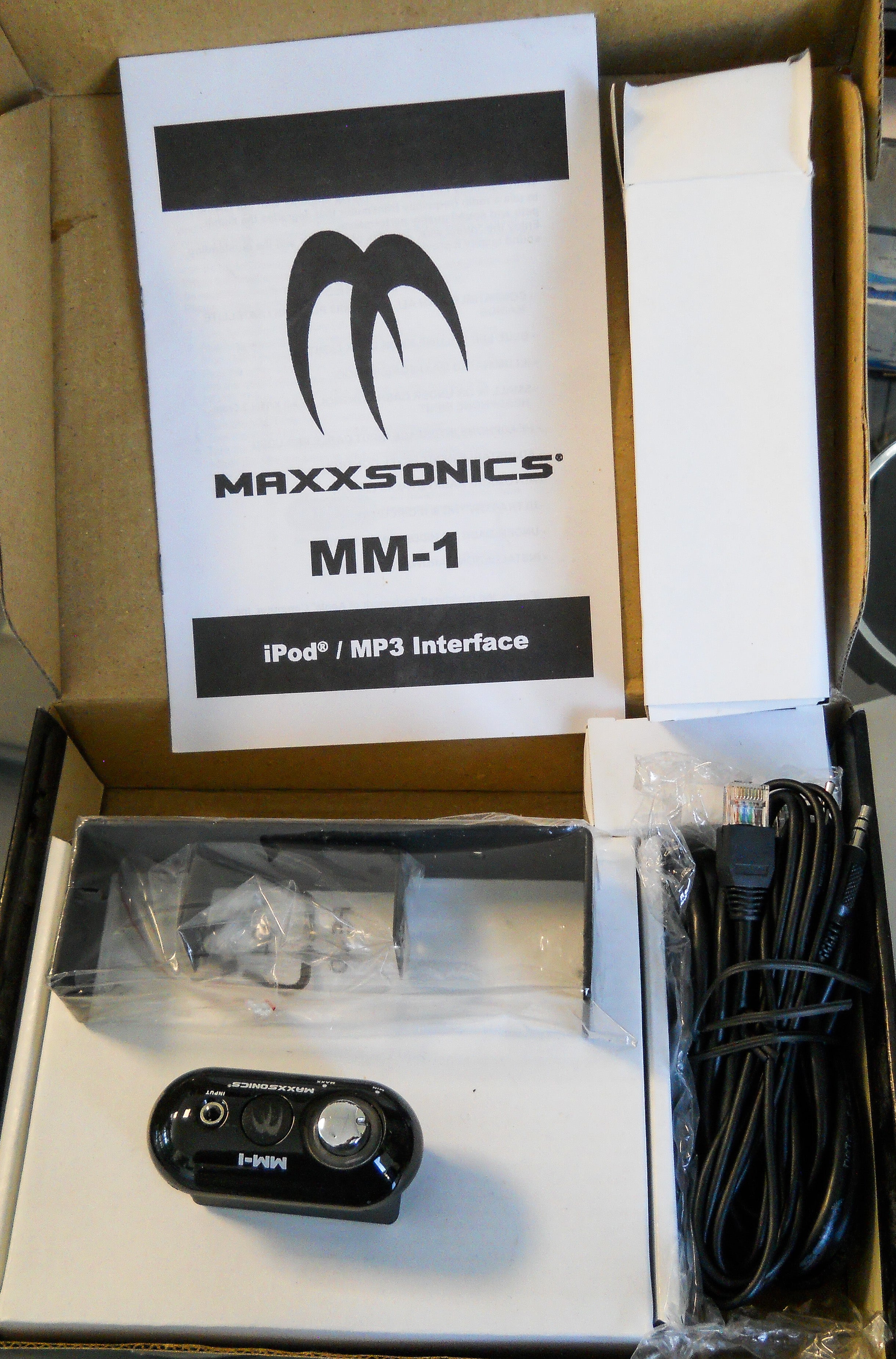 Maxxsonics (MM-1) Ipod-MP3 interfaccia