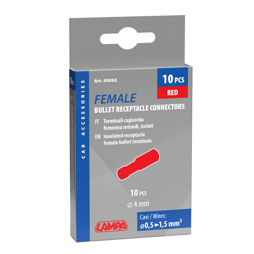 Terminali capicorda rotondi femmina ad anello (45063)