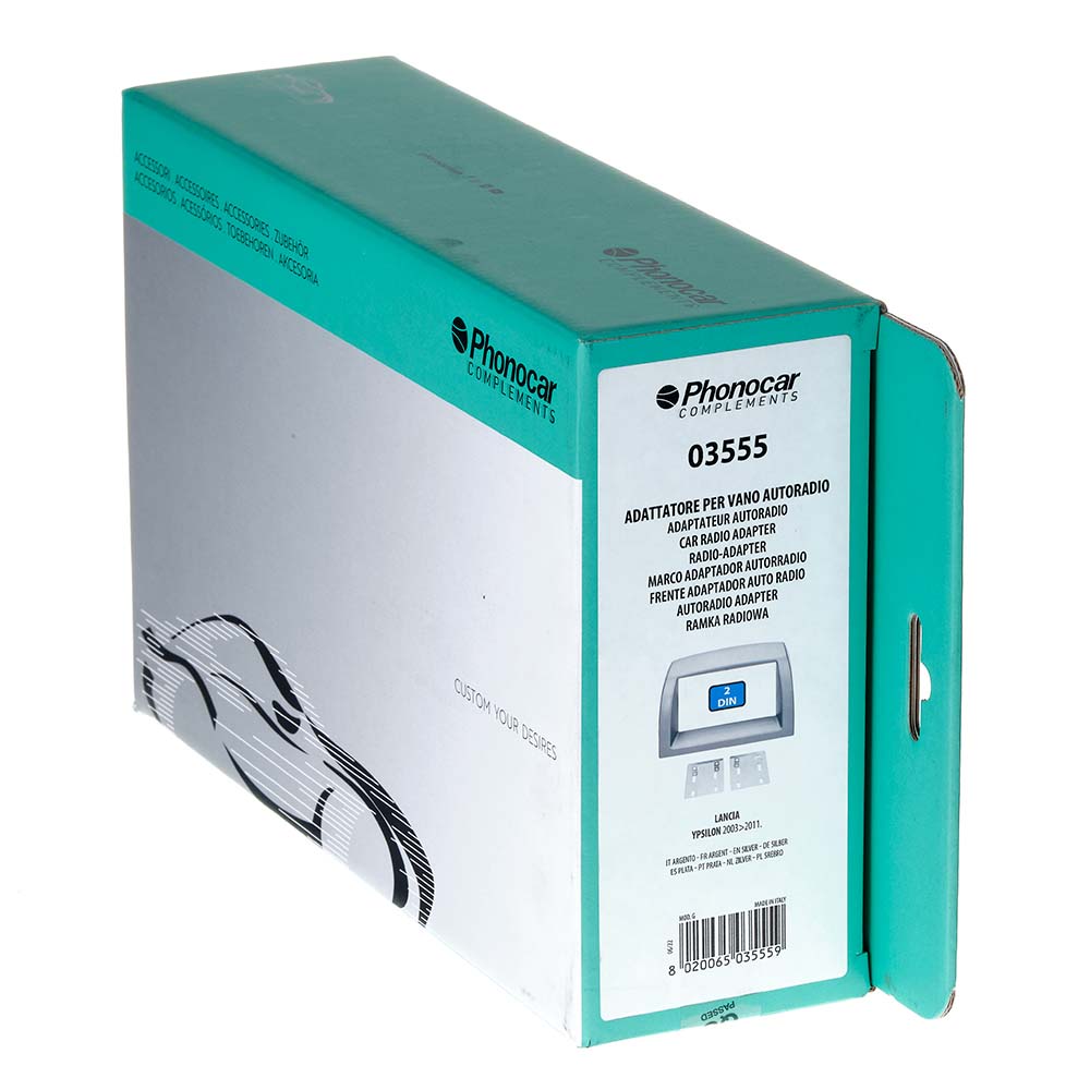 Adattatore autoradio + staffe di fissaggio  Lancia Ypsilon  (03555)