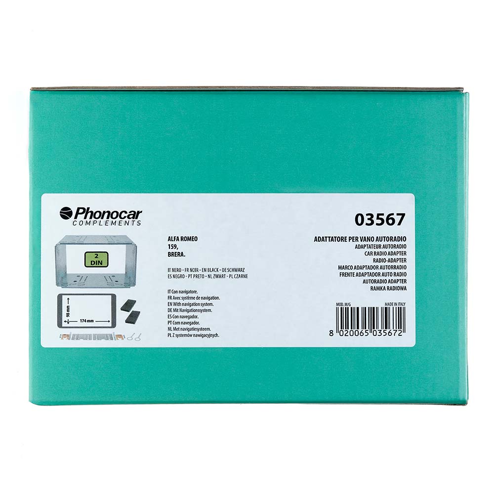 Adattatore vano autoradio Alfa 159 (03567)