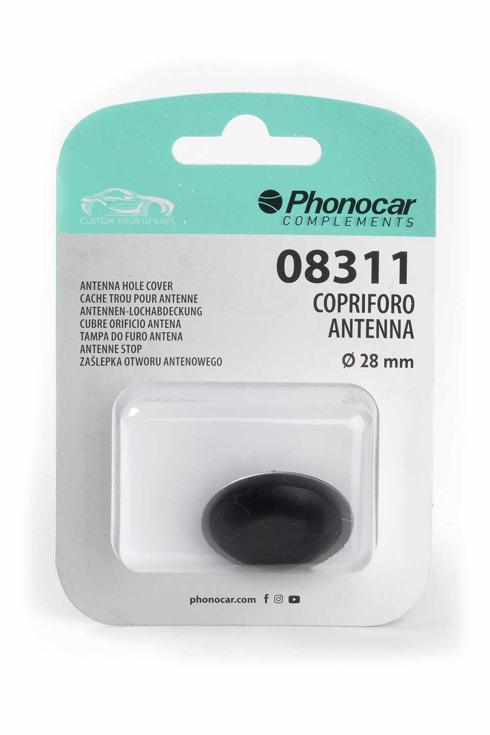 Copriforo antenna Ø 28 mm (08311)