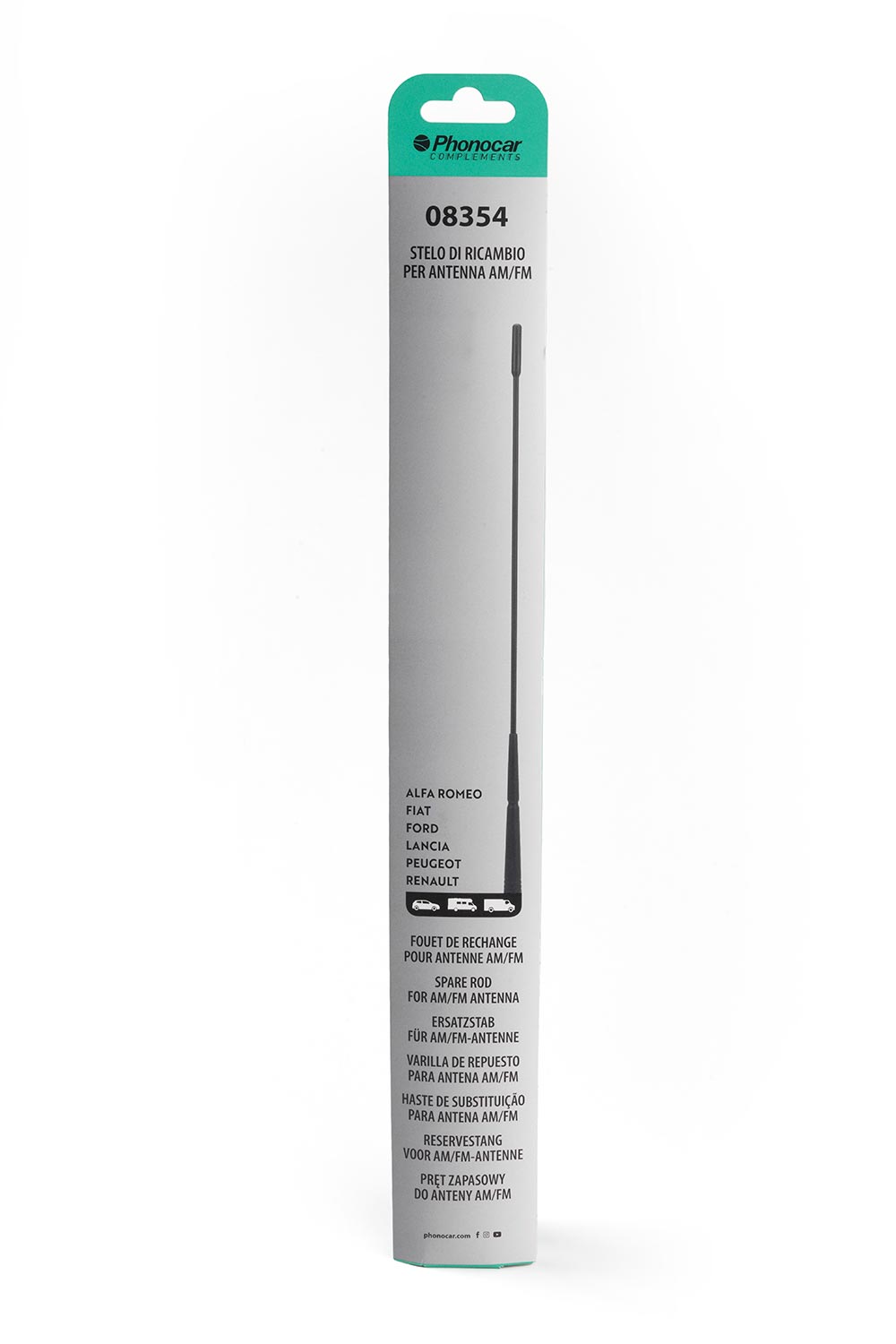 Stelo di ricambio per antenna AM/FM (08354)