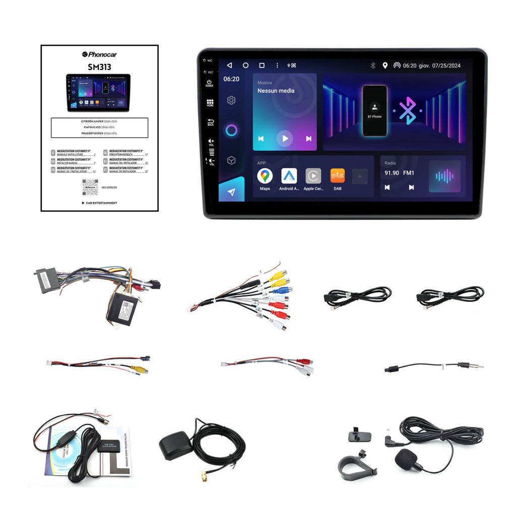 Fiat/Citroen/Peugeot  2006-2015 (SM313)