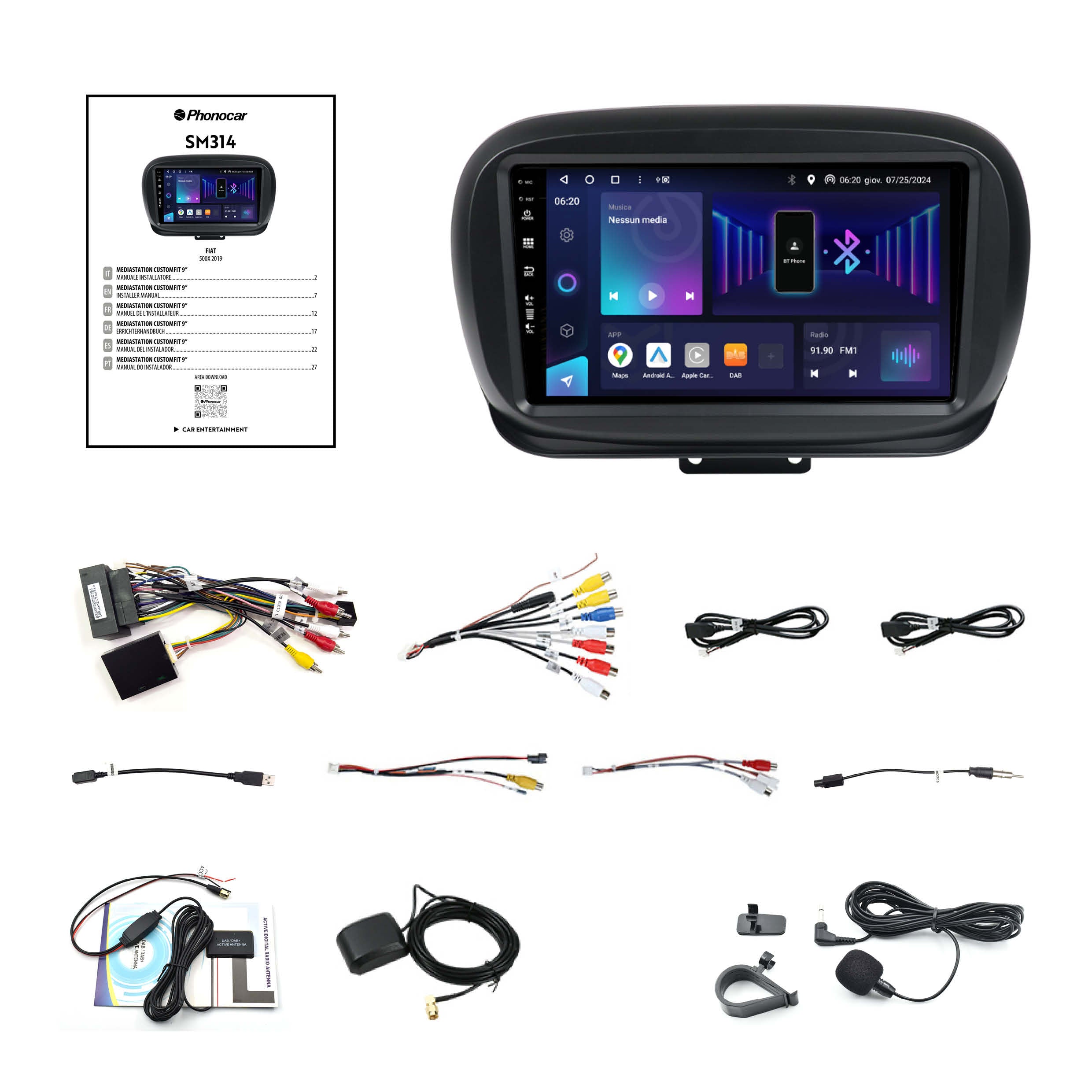 Autoradio Android PHONOCAR SM314