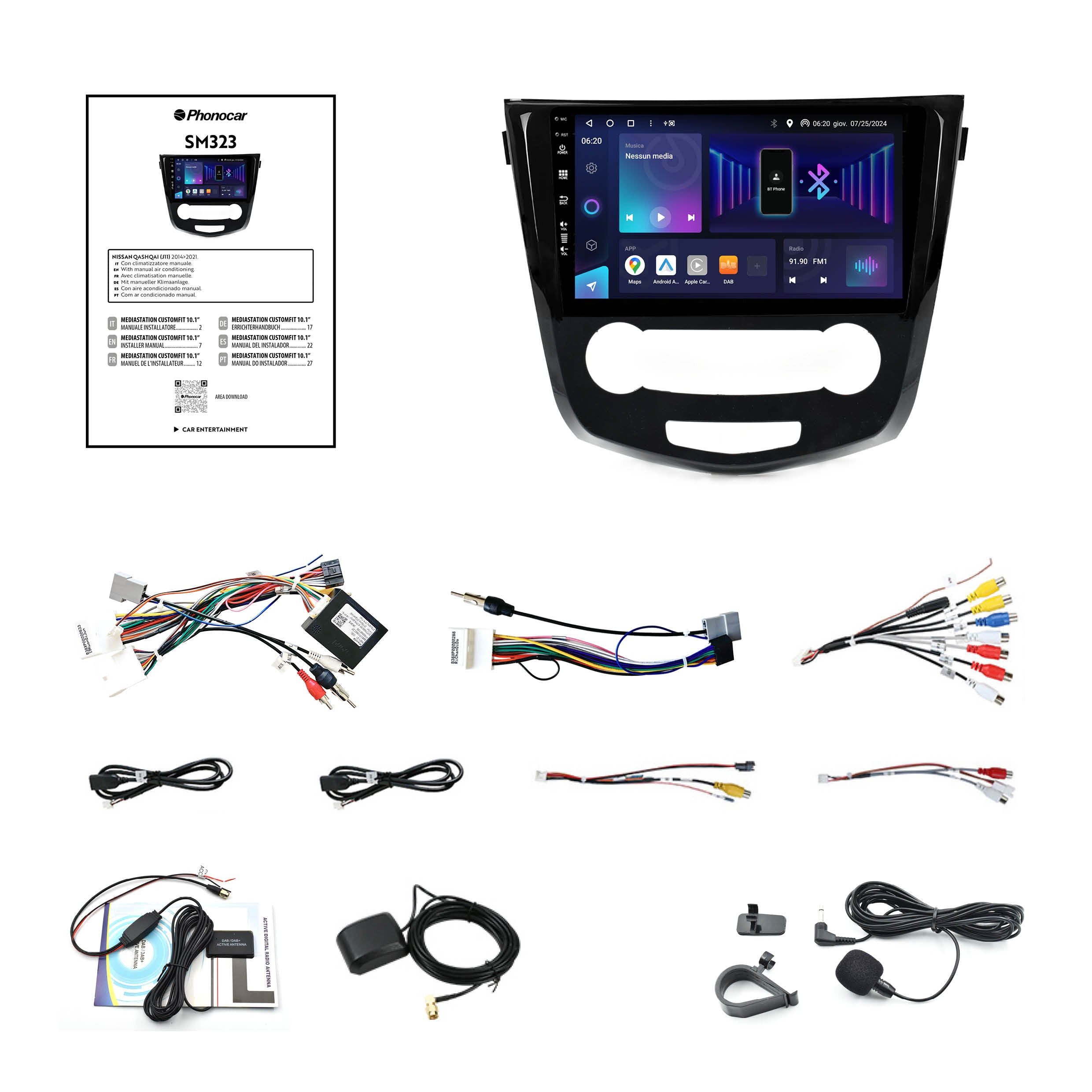 Nissan Qashqai 2014-2021 (SM323)