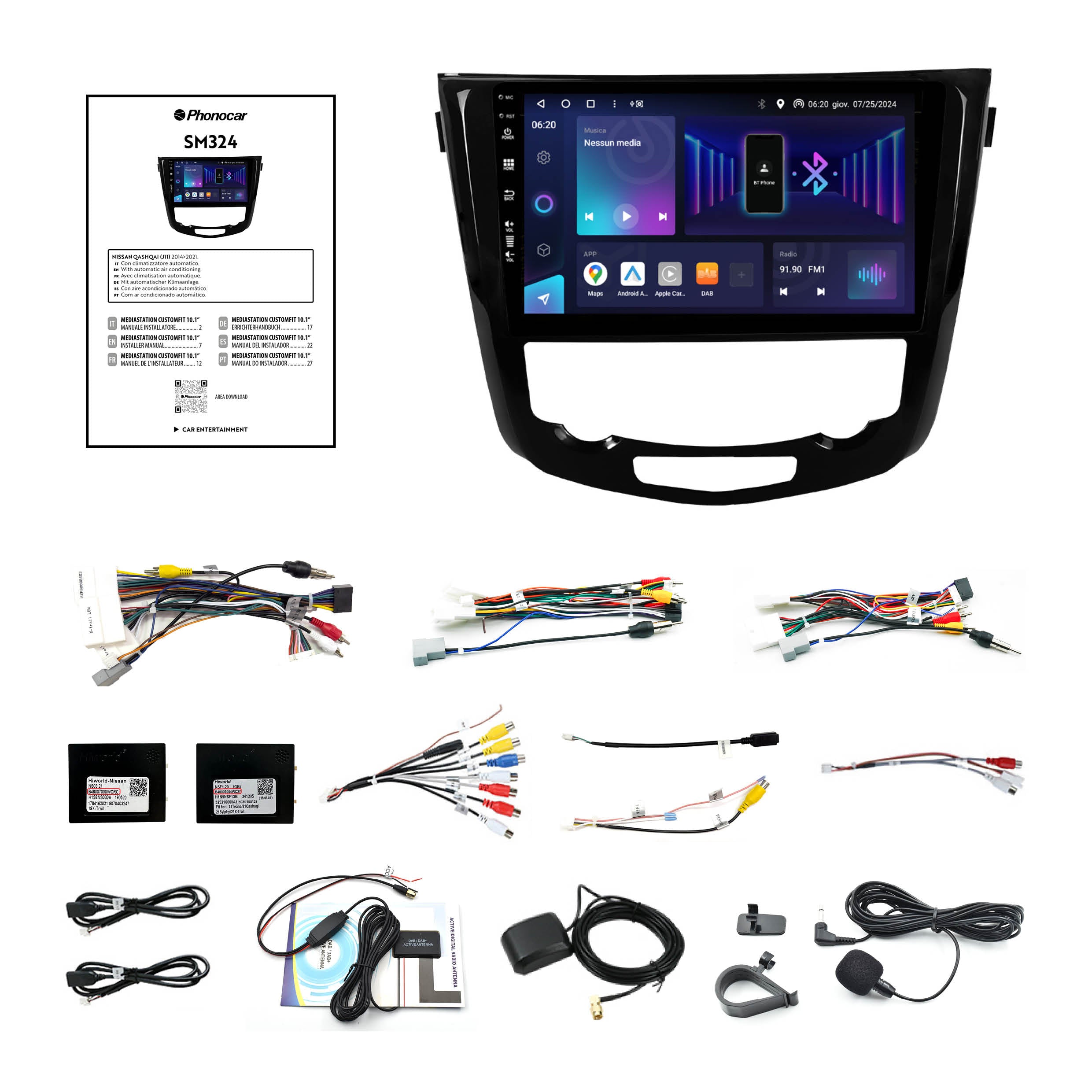 Nissan Qashqai 2014-2021 (SM324)