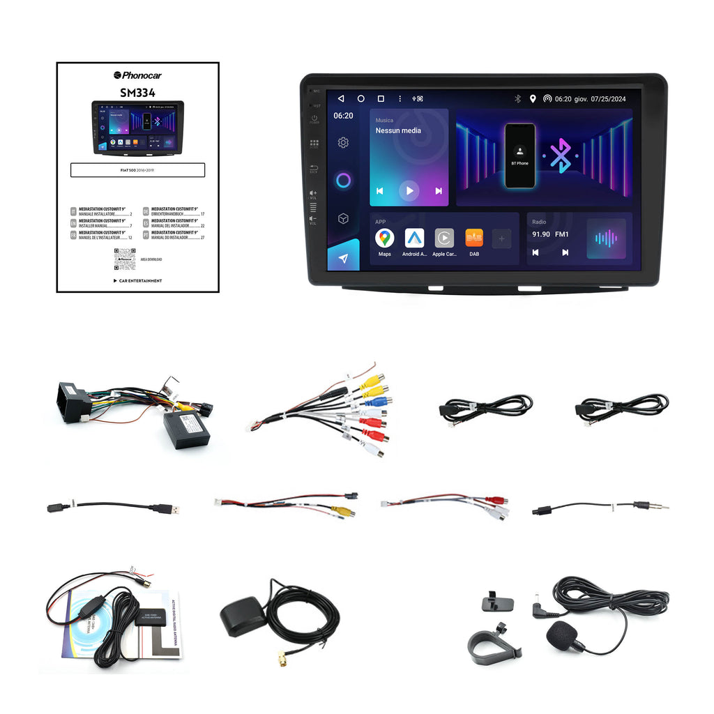 Fiat 500 2016-2019 (SM334)