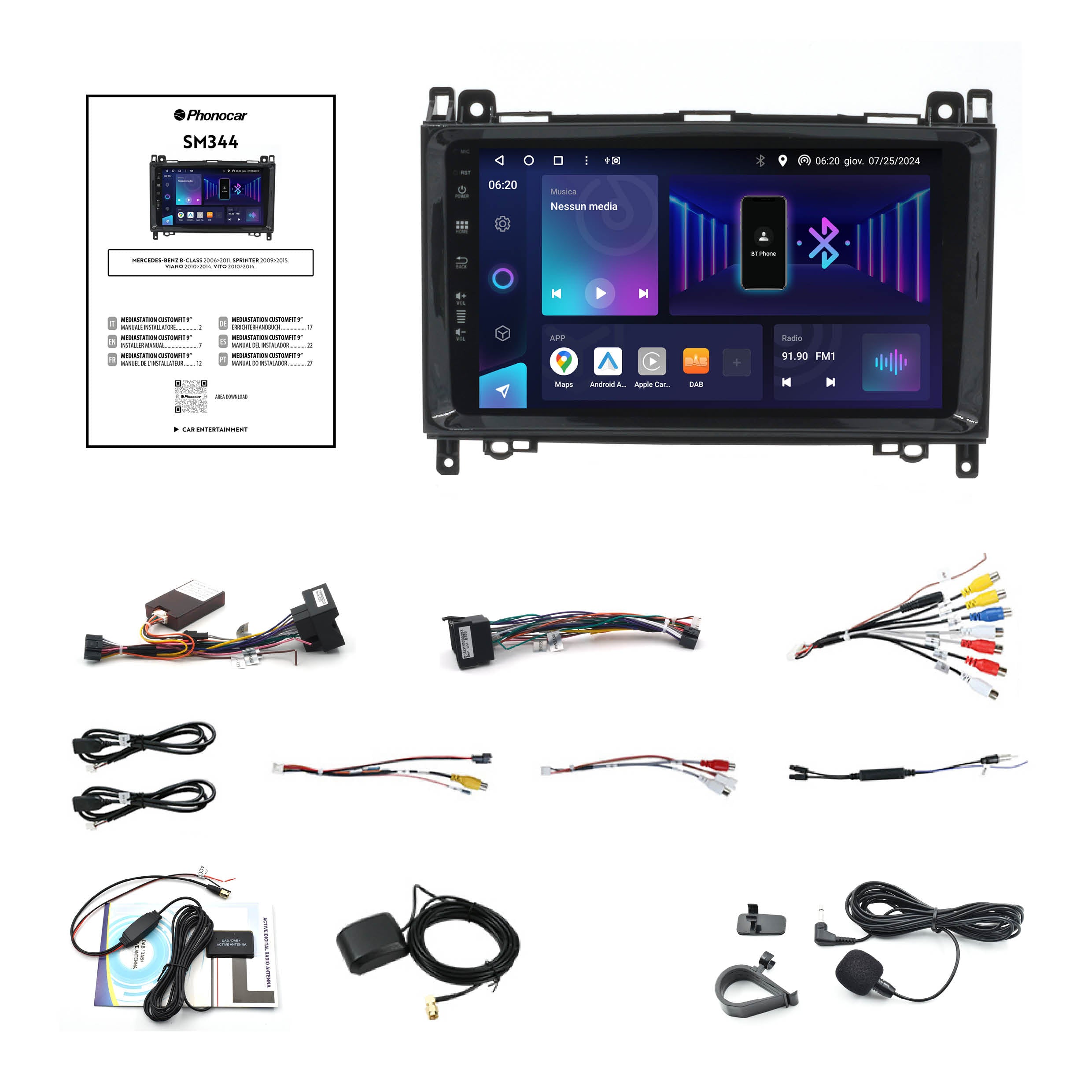 Mercedes 2006-2014 (SM344)